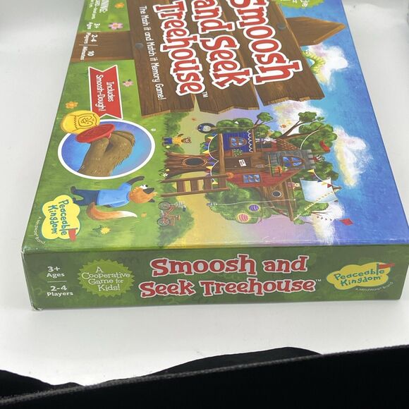 New Kids Game Smoosh and Seek Treehouse Age 3+ Peaceable Kingdom Strategy Skills - Picture 4 of 7